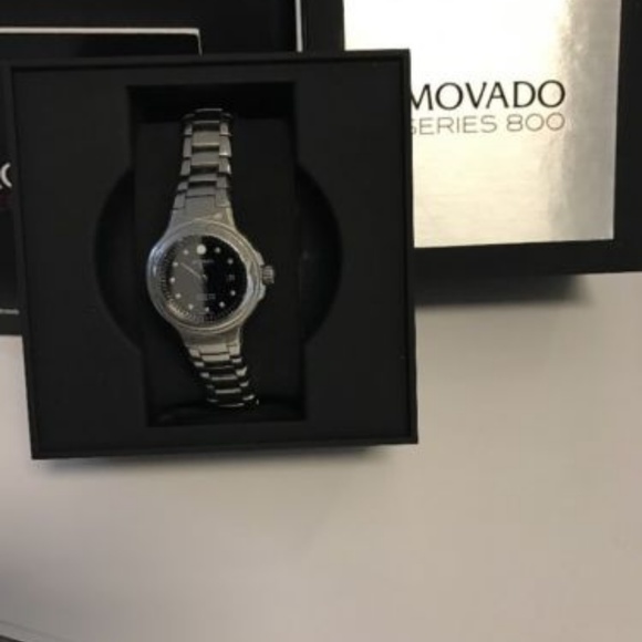 Movado Series 800 Ladies Diamond Accent Watch